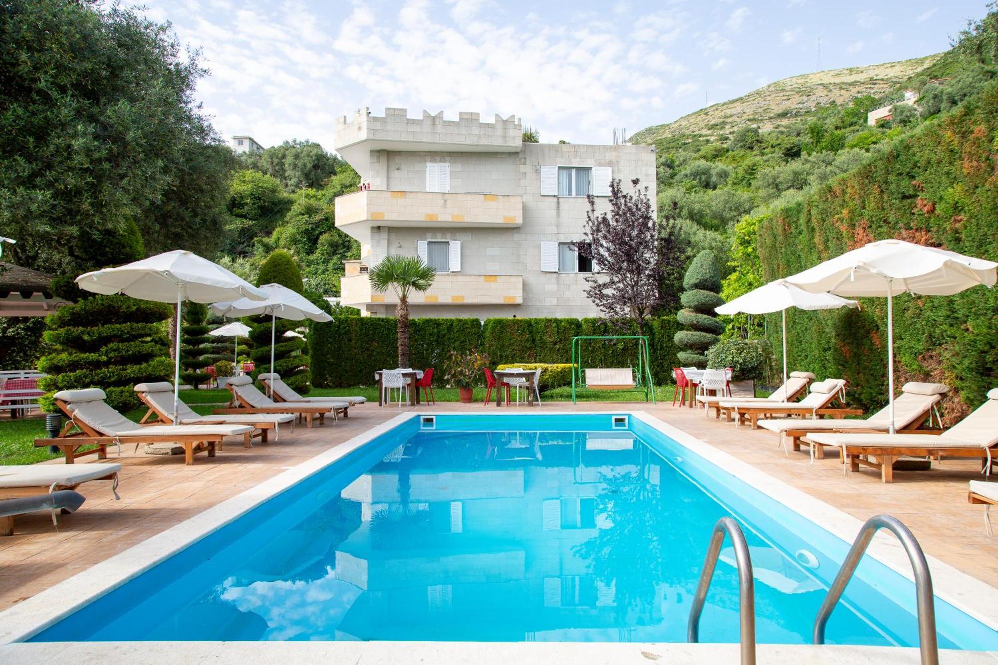 Vila Florika Hotel Borsh Zewnętrze zdjęcie